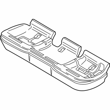 Lincoln FT4Z-58600A88-D Pad - Rear Seat Cushion