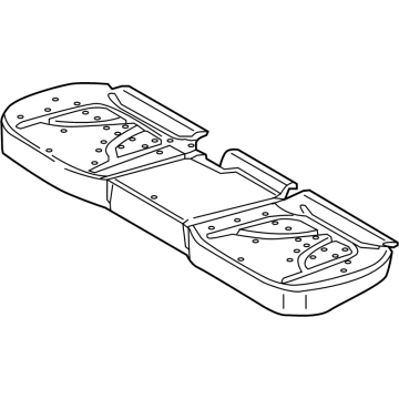 Lincoln FA1Z-5863840-E Pad - Rear Seat Cushion