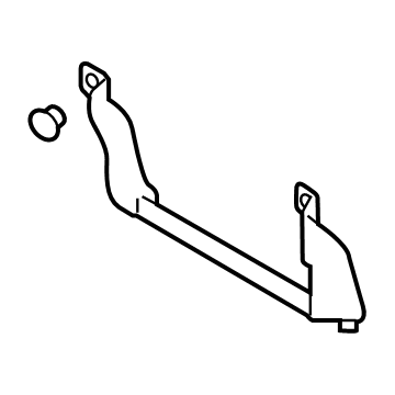 Ford GD9Z-16A238-C Inner Weatherstrip GD9Z-16A238-C Ford Inner Weatherstrip Illustration 1 of 1