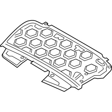 Ford GD9Z-16738-A Insulator GD9Z-16738-A Ford Insulator Illustration 1 of 1