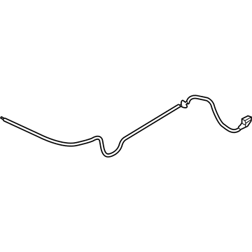Ford GD9Z-16916-A Release Cable GD9Z-16916-A Ford Release Cable Illustration 1 of 1