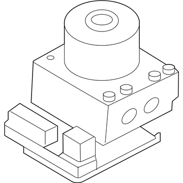 Mercury 7M6Z-2C286-B Control Assembly - ABS Hydraulics