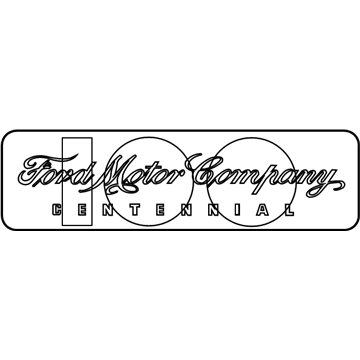 Ford 3F1Z-6342528-AA Emblem
