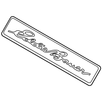 Ford 1L2Z-7842528-KA Name Plate
