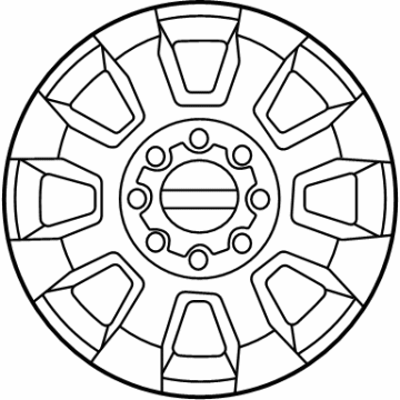 Ford HC3Z-1007-H Wheel Assembly
