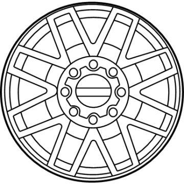 Ford HC3Z-1007-F Wheel Assembly