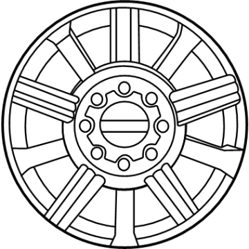 Ford JC3Z-1007-A Wheel Assembly