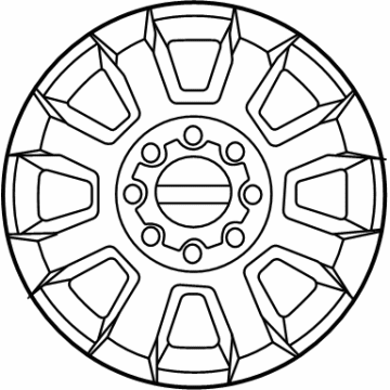 Ford HC3Z-1007-K Wheel Assembly