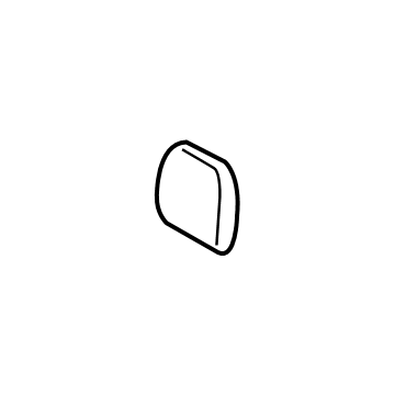 Ford KC3Z-18501A04-AA Cover Assembly - Rear Seat Headrest