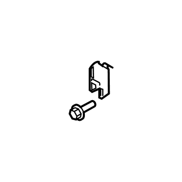 Ford 9U5Z-9662452-A Striker Assembly - Latch