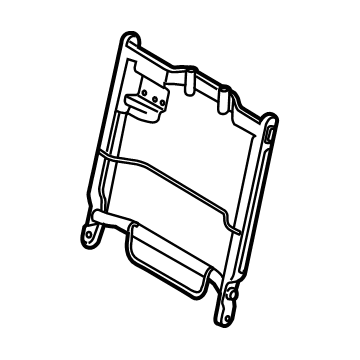 Ford FL3Z-18613A38-A Frame - Rear Seat Back Retainer