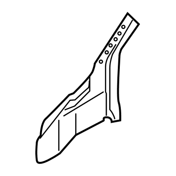 Lincoln FA1Z-5802508-A A Pillar Assembly