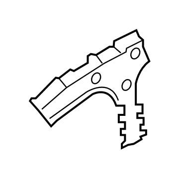 Lincoln FA1Z-58513A08-A Rail Assembly - Roof Side