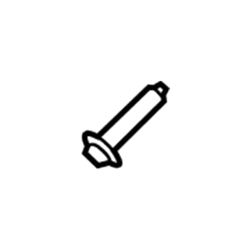 Ford -W503293-S437 Water Outlet Inner Bolt, Upper Passenger Side -W503293-S437 Ford Water Outlet Inner Bolt, Upper Passenger Side Illustration 1 of 1