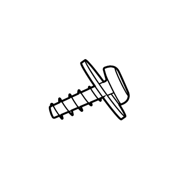 Ford -W709451-S450B Screw And Washer Assembly