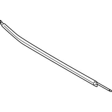 Ford ML3Z-1625596-D Weatherstrip - Door Glass Channel