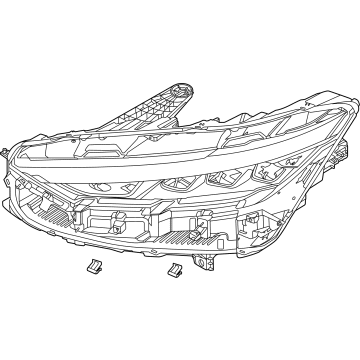 Ford LJ8Z-13008-AE Lamp Assembly