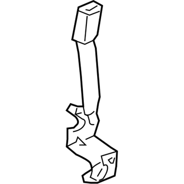 Mercury 4L2Z-7860045-BAB Buckle Assembly - Seat Belt
