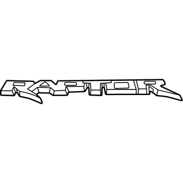 Ford ML3Z-16720-AC Nameplate