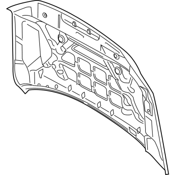 Ford ML3Z-16612-E Hood Assembly