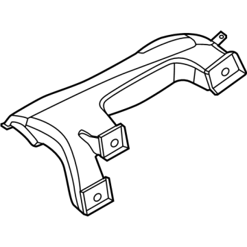 Lincoln R2TZ-19B680-C Side Duct