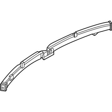 Lincoln R2TZ-19E630-B Defroster Duct