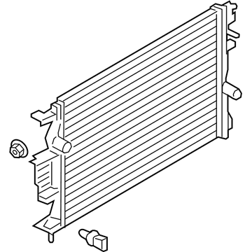 Ford DG9Z-8005-H Radiator Assembly