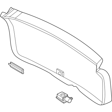 Lincoln R2TZ-5842906-AB Lower Trim Panel