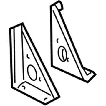 Ford YS4Z-61044G22-CA Bracket Assembly - Instrument