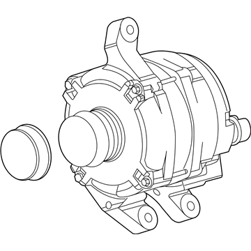 Ford CJ5Z-10346-C Alternator Assembly