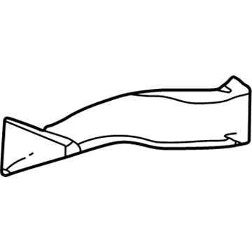 Ford YC3Z18D352AA Duct - Air