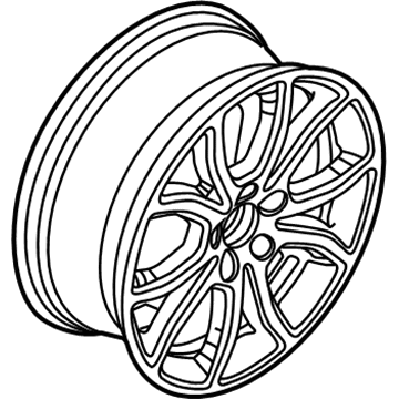 Ford AE5Z-1007-C Wheel Assembly