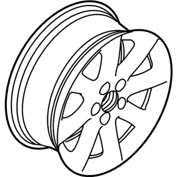 Ford BE5Z-1007-A Wheel Assembly