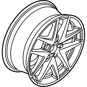 Ford Fusion Spare Wheel - AE5Z-1007-B