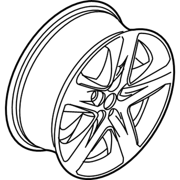 Ford Fusion Spare Wheel - AE5Z-1007-A