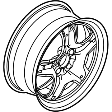 Ford Fusion Spare Wheel - AE5Z-1015-A