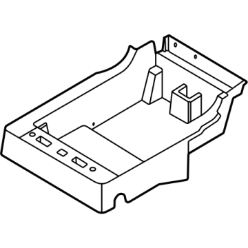 Ford ML3Z-25115A00-AA Compartment Assembly - Rear Stowage