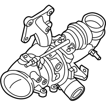 Ford CB5Z-6K682-H Turbocharger Assembly