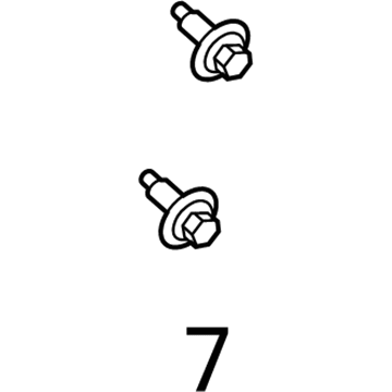 Ford -W500020-S442 Screw