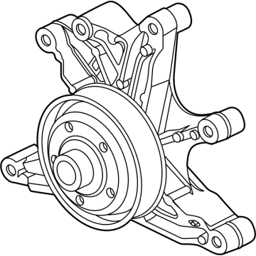 Ford LC3Z-8553-A Bracket - Coupling Shaft Bearing