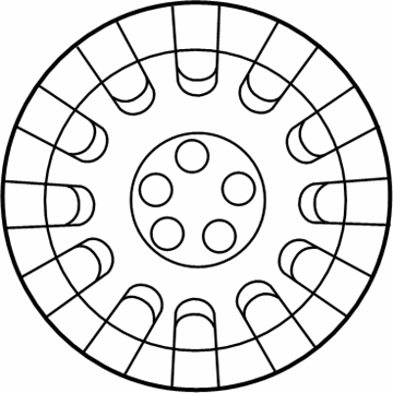 Mercury 3W3Z-1130-CA Cover - Wheel