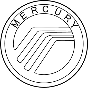 Mercury Wheel Cover - 5W3Z-1130-AA