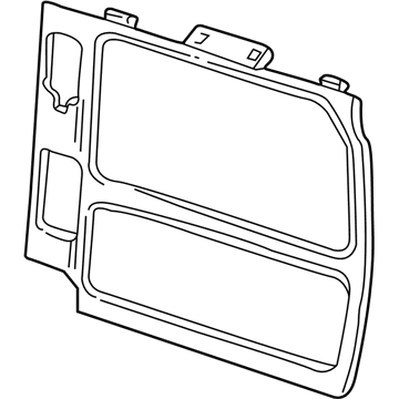 Ford F6UZ-1627411-BAA Panel - Trim