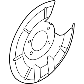 Lincoln EJ7Z-2C028-A Shield