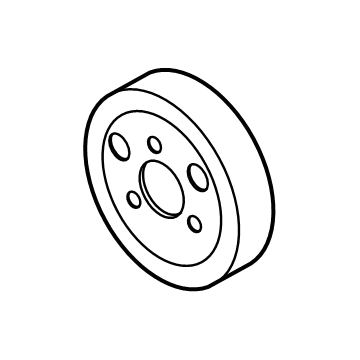 Ford HJ5Z-8509-A Pulley - Water Pump