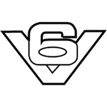 Ford 7L8Z-7842528-A Emblem