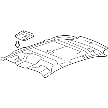 Lincoln DT4Z-7851944-AA Headlining - Roof