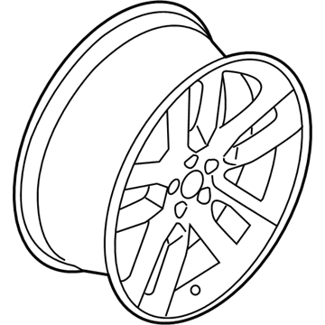 Ford BT4Z-1007-D Wheel Assembly