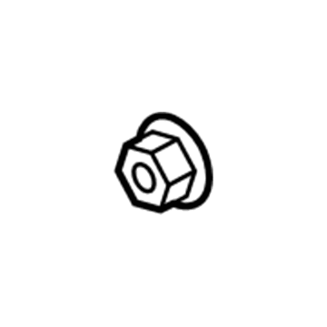 Ford -W704370-S442 Nut And Washer Assembly - Hex.