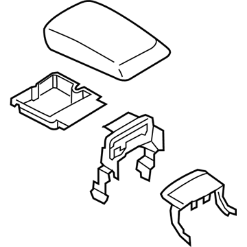Ford Edge Armrest - FT4Z-5806024-AF
